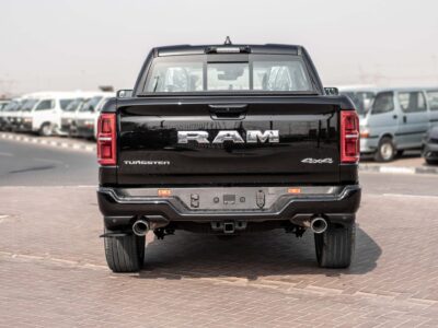 2025 Ram 1500 Tungsten 3.0 L I‑6 Hurricane Twin‑Turbo Petrol Engine Black Beige Pickup Truck GCC