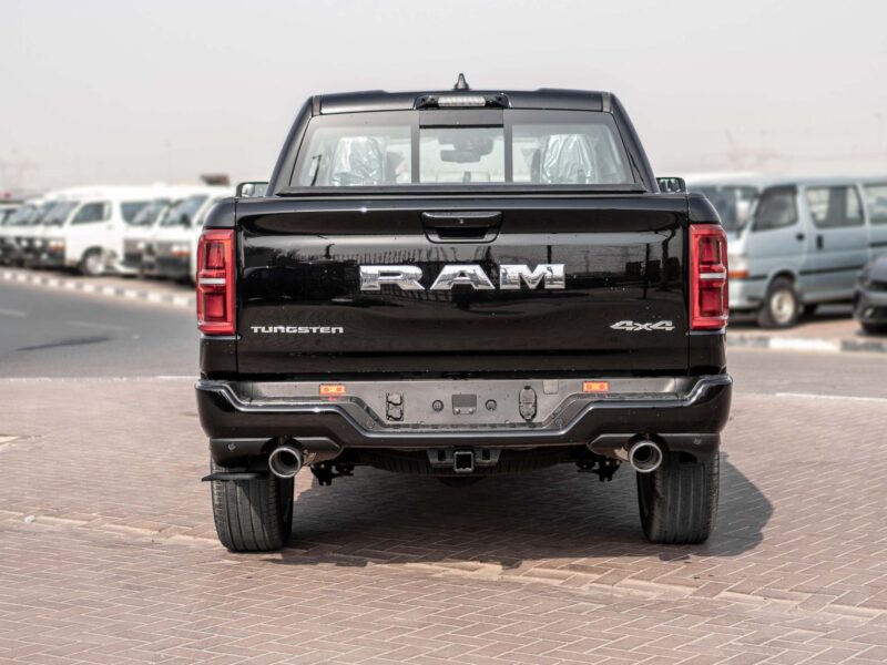 2025 Ram 1500 Tungsten 3.0 L I‑6 Hurricane Twin‑Turbo Petrol Engine Black Beige Pickup Truck GCC