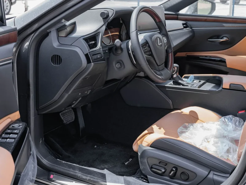 2025 Lexus ES350 3.5-liter V6 Petrol Engine​ Grey Tan Sedan GCC Specs Automatic FWD