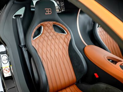2025 Bugatti Chiron 8.0 Litres Quad‑Turbo W16 Black Orange Luxury Coupe GCC Specs Automatic