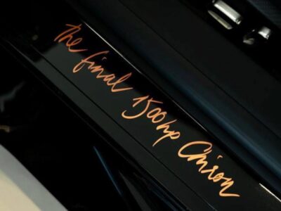 2025 Bugatti Chiron 8.0 Litres Quad‑Turbo W16 Black Orange Luxury Coupe GCC Specs Automatic