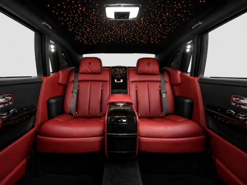 2017 Rolls-Royce Phantom Extended Wheelbase V12 Engine Black Maroon Sedan Ultra Luxury