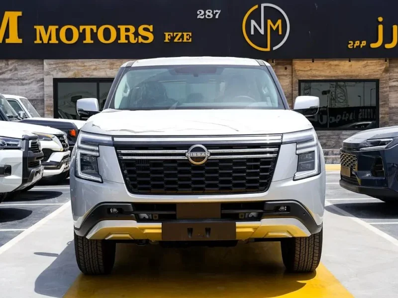 2026 Nissan Patrol LE T1 3.8 Litres V6 Petrol Engine Silver Black SUV GCC Specs Automatic