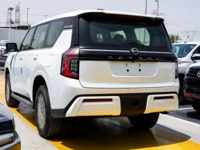 2026 Nissan Patrol XE 3.8 Litres V6 Petrol Engine White Black SUV GCC Specs Automatic