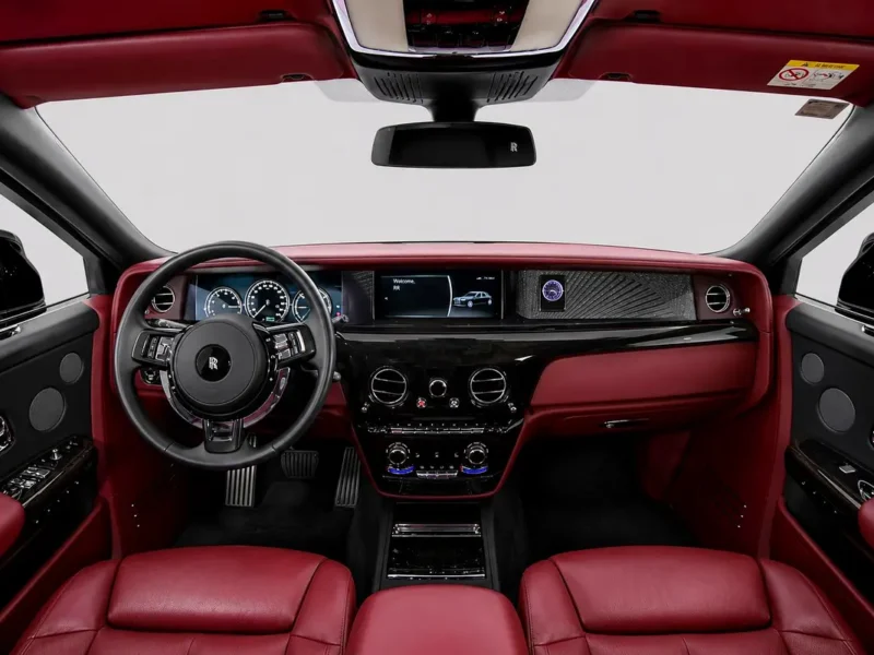 2017 Rolls-Royce Phantom Extended Wheelbase V12 Engine Black Maroon Sedan Ultra Luxury