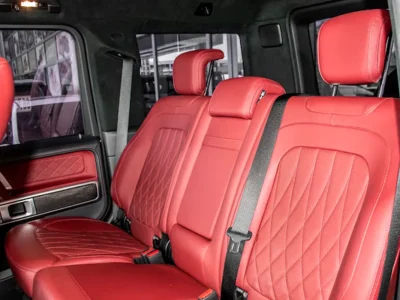 2021 Mercedes-Benz G-Class G 63 AMG 4.0L V8 Biturbo Petrol Engine Black Red SUV GCC Specs