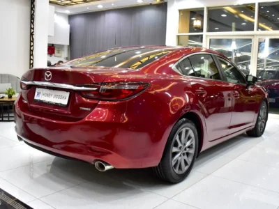 2023 Mazda 6 S Grade 4 Cylinders Petrol Engine Red Black Sedan GCC Specs Automatic