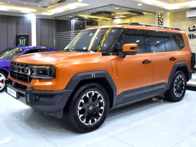 2026 Jetour G700 Flagship 4 Cylinders Plug-in Hybrid Orange Beige SUV GCC Specs Automatic