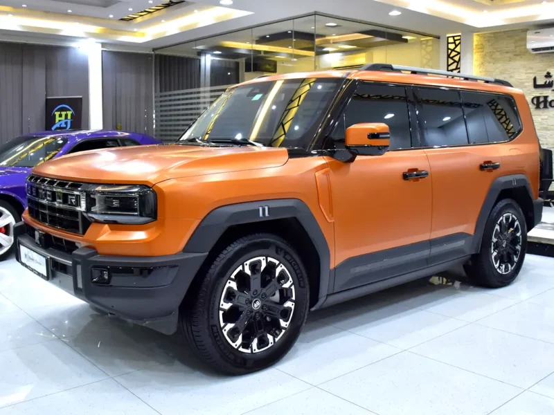 2026 Jetour G700 Flagship 4 Cylinders Plug-in Hybrid Orange Beige SUV GCC Specs Automatic