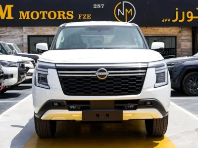 2026 Nissan Patrol XE 3.8 Litres V6 Petrol Engine White Black SUV GCC Specs Automatic