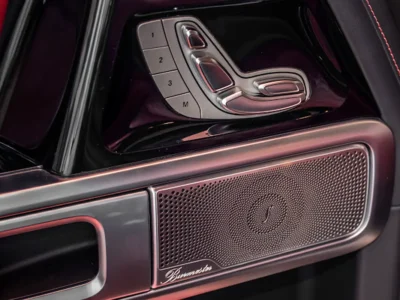 2021 Mercedes-Benz G-Class G 63 AMG 4.0L V8 Biturbo Petrol Engine Black Red SUV GCC Specs