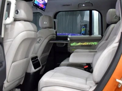 2026 Jetour G700 Flagship 4 Cylinders Plug-in Hybrid Orange Beige SUV GCC Specs Automatic