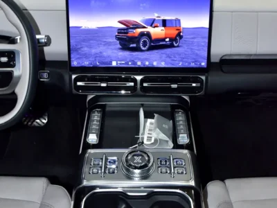 2026 Jetour G700 Flagship 4 Cylinders Plug-in Hybrid Orange Beige SUV GCC Specs Automatic