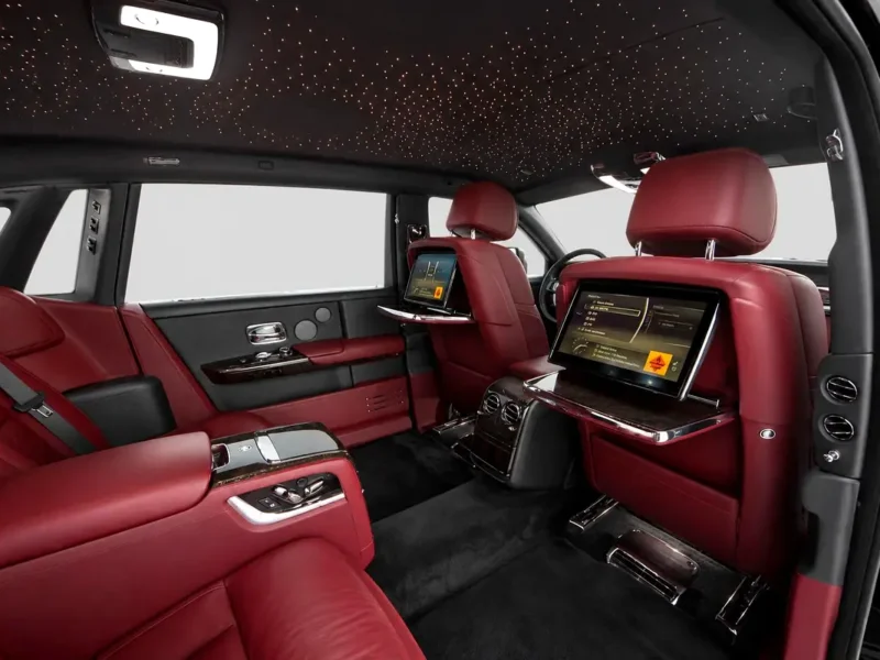 2017 Rolls-Royce Phantom Extended Wheelbase V12 Engine Black Maroon Sedan Ultra Luxury