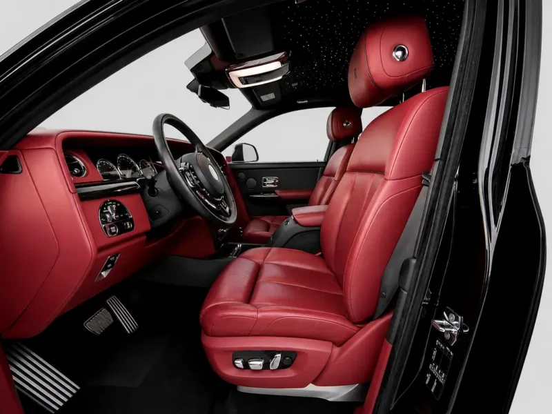 2017 Rolls-Royce Phantom Extended Wheelbase V12 Engine Black Maroon Sedan Ultra Luxury