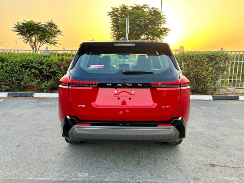 2026 Toyota RAV 4 VXR 2.5-liter 4-cylinder Hybrid Engine Red Black SUV GCC Specs Automatic