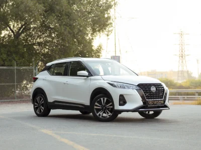 2024 Nissan Kicks SV 1.6 Litres 4 Cylinders Petrol Engine White Grey SUV GCC Specs