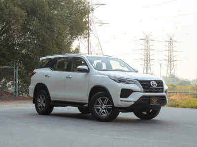 2021 Toyota Fortuner EXR 2.7 Litres 4 Cylinders Petrol Engine White Brown SUV GCC Specs