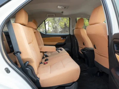 2021 Toyota Fortuner EXR 2.7 Litres 4 Cylinders Petrol Engine White Brown SUV GCC Specs