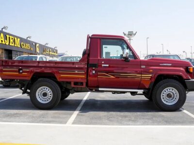 2026 Toyota Land Cruiser 70 LC79 LX 4.0L 6 Cylinders PETROL Engine Red Beige Pickup Truck SC