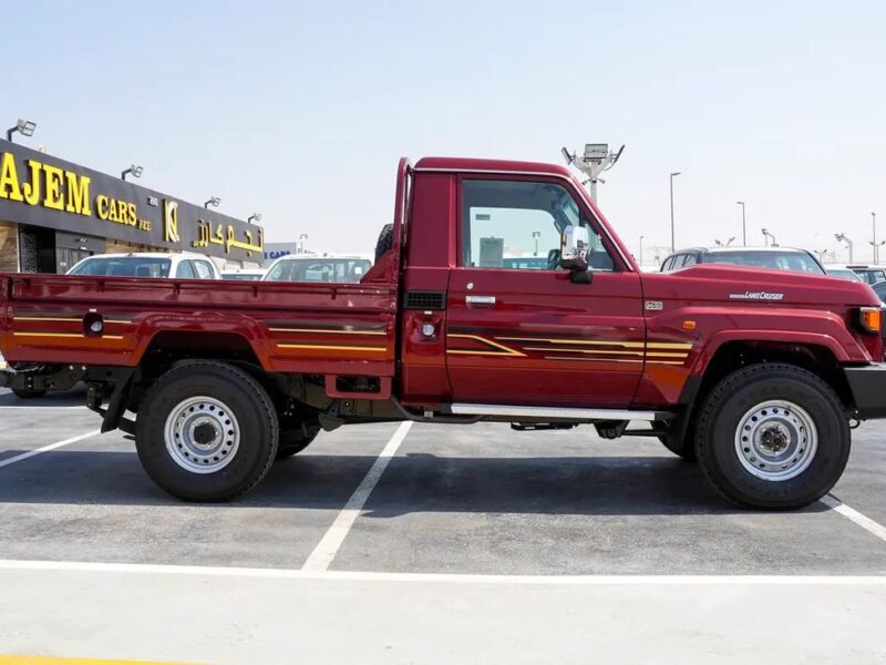 2026 Toyota Land Cruiser 70 LC79 LX 4.0L 6 Cylinders PETROL Engine Red Beige Pickup Truck SC