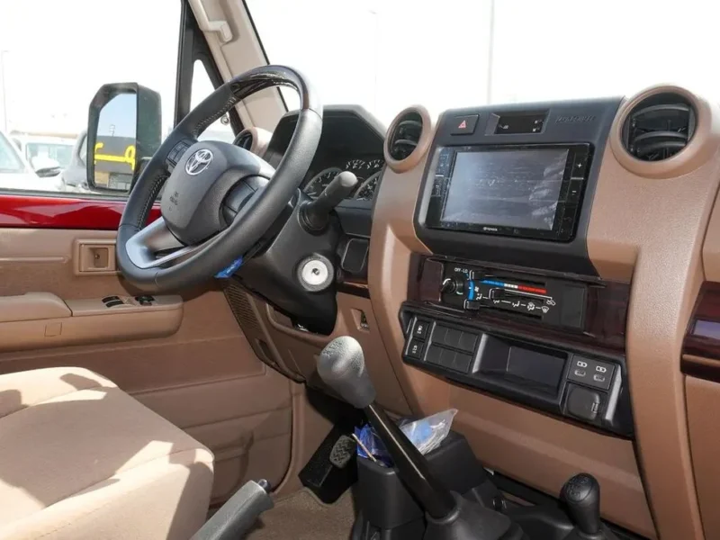 2026 Toyota Land Cruiser 70 LC79 LX 4.0L 6 Cylinders PETROL Engine Red Beige Pickup Truck SC