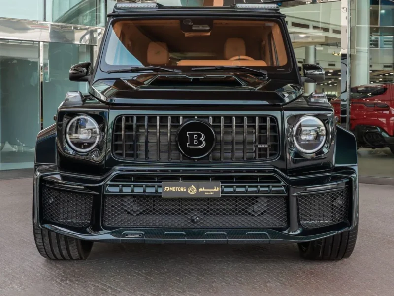 2025 Mercedes Benz G63 AMG BRABUS G800 4MATIC 8 Cylinders Engine Black Orange SUV