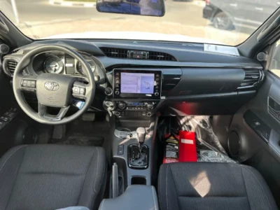 2025 Toyota Hilux Adventure 4.0 Litres V6 Petrol Engine White Black Pickup Truck GCC Specs