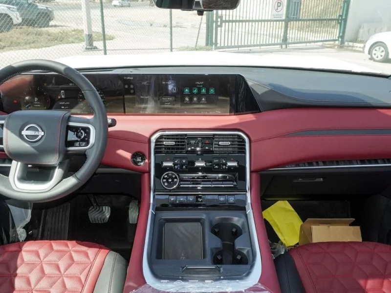 2025 Nissan Patrol LE PLATINUM CITY 3.5-liter Twin-Turbocharged V6 Petrol Engine Blue Red SUV