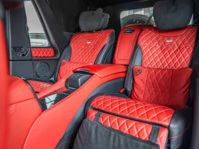 2018 MERCEDES MAYBACH G650 LANDAULET 6 L 12 Cylinders White Red SUV GCC Specs