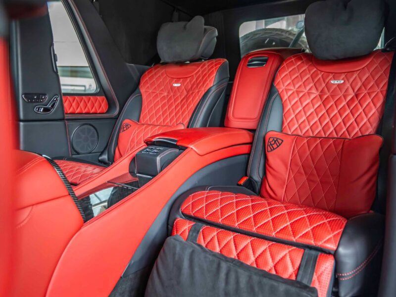 2018 MERCEDES MAYBACH G650 LANDAULET 6 L 12 Cylinders White Red SUV GCC Specs