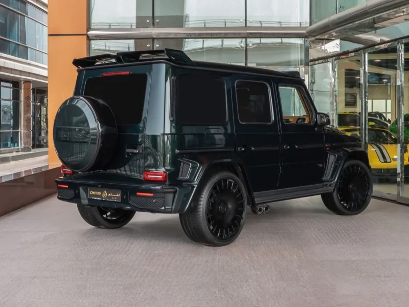 2025 Mercedes Benz G63 AMG BRABUS G800 4MATIC 8 Cylinders Engine Black Orange SUV