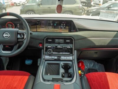 2025 Nissan Patrol NISMO 3.5-liter Twin-Turbocharged V6 Petrol Engine Grey Red SUV