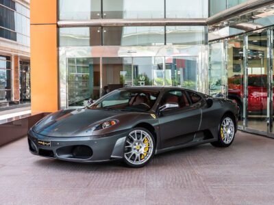 2007 Ferrari F430 F1 STD 4.3 Litres 8 Cylinders Petrol Engine Grey Red Coupe Automatic