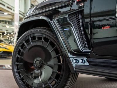 2025 Mercedes Benz G63 AMG BRABUS G800 4MATIC 8 Cylinders Engine Black Orange SUV
