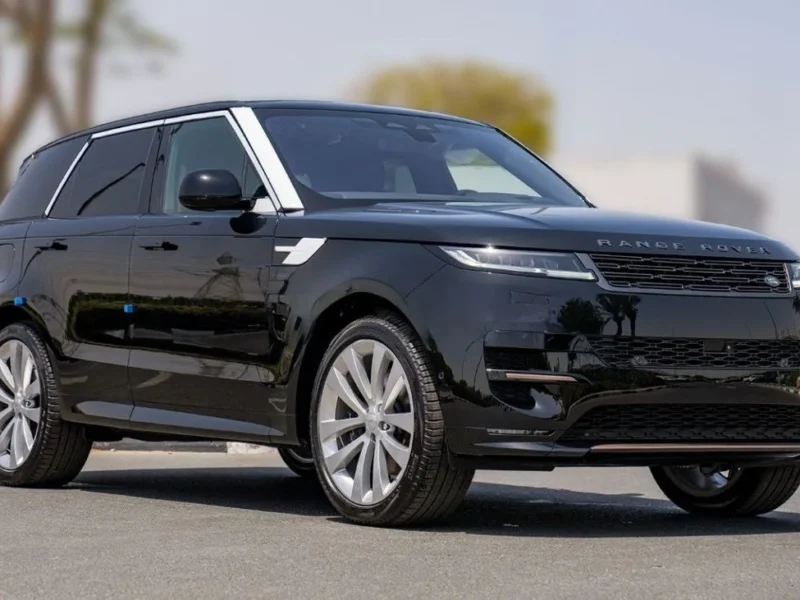 2023 Land Rover Range Rover Sport DYNAMIC SE P400 3.0 Litres 6 Cylinders Engine Black Grey SUV