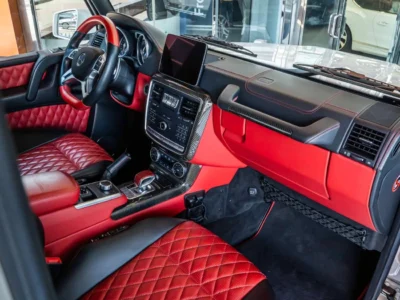 2018 MERCEDES MAYBACH G650 LANDAULET 6 L 12 Cylinders White Red SUV GCC Specs