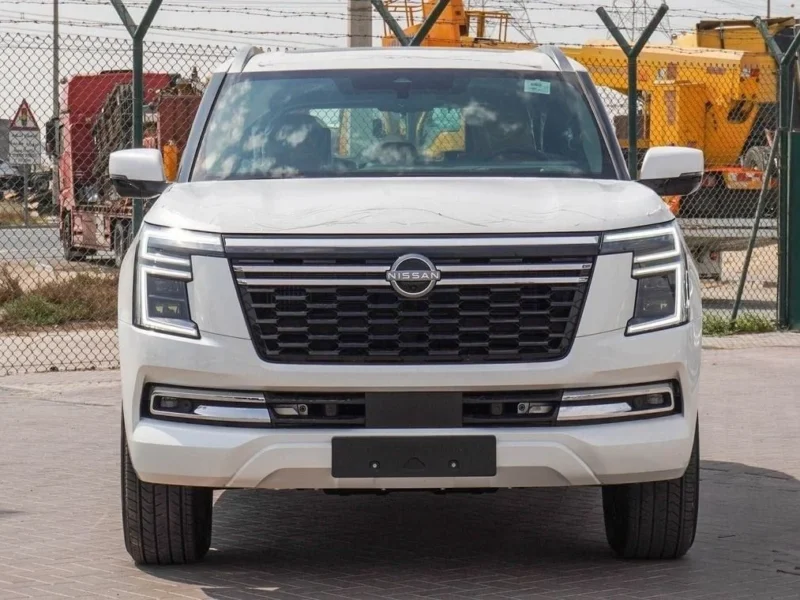 2025 Nissan Patrol SE PLATINUM CITY 3.8 Litres V6 Petrol Engine White Tan SUV GCC Specs