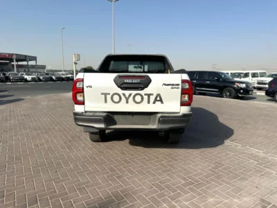 2025 Toyota Hilux Adventure 4.0 Litres V6 Petrol Engine White Black Pickup Truck GCC Specs
