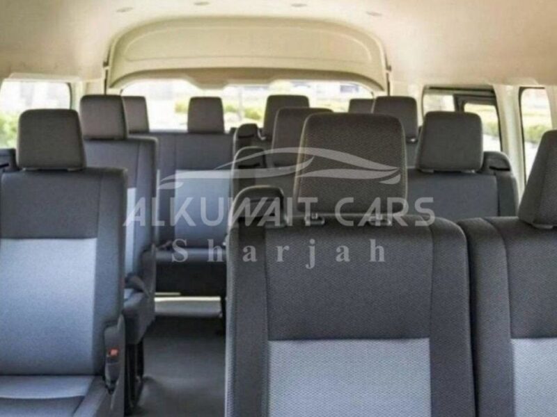 2024 Toyota Hiace GL 3.5 Litres 6 Cylinders Petrol Engine White Grey Van Manual 15 SEAT
