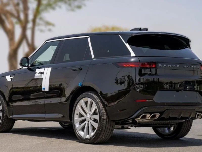 2023 Land Rover Range Rover Sport DYNAMIC SE P400 3.0 Litres 6 Cylinders Engine Black Grey SUV