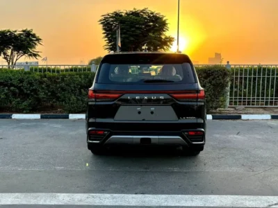 2026 Lexus LX 700h Signature V6 Twin-Turbo Hybrid Engine Black Tan SUV GCC Specs Automatic