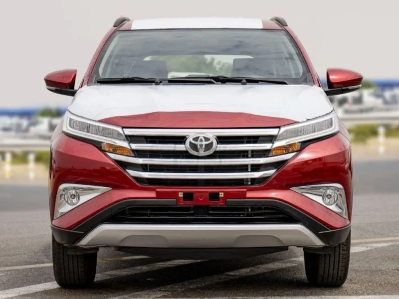 2023 Toyota Rush EX 1.5 Litres 4 Cylinders Petrol Engine Red Black SUV Automatic GCC Specs