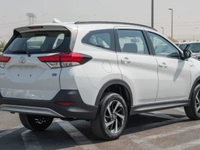 2023 Toyota Rush GX 1.5 Litres 4 Cylinders Petrol Engine White Black SUV Automatic