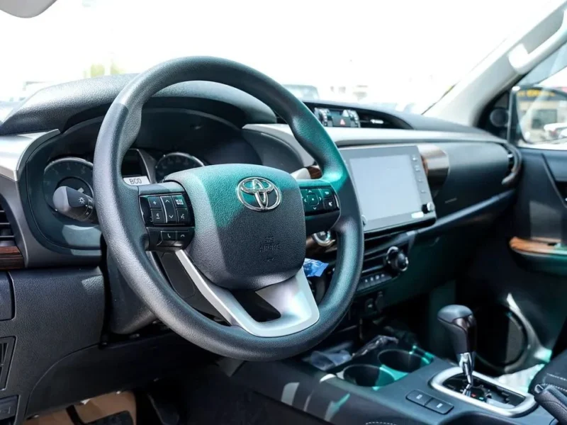 2026 Toyota Hilux SR5 DC 4.0 Litres V6 Petrol Engine Black Pickup Truck GCC Specs Automatic