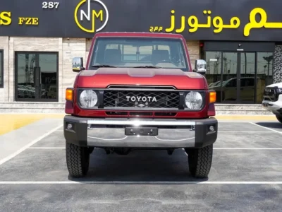 2026 Toyota Land Cruiser 70 LC79 LX 4.0L 6 Cylinders PETROL Engine Red Beige Pickup Truck SC