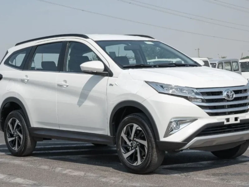 2023 Toyota Rush GX 1.5 Litres 4 Cylinders Petrol Engine White Black SUV Automatic