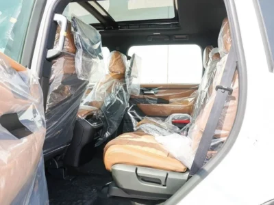 2025 Nissan Patrol SE PLATINUM CITY 3.8 Litres V6 Petrol Engine White Tan SUV GCC Specs