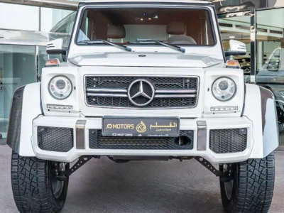 2018 MERCEDES MAYBACH G650 LANDAULET 6 L 12 Cylinders White Red SUV GCC Specs