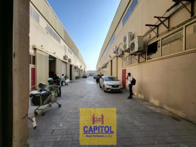 160 sqft CONTAINER WAREHOUSE FOR STORAGE AVAILABLE FOR RENT IN AL QUOZ - 3(BK)